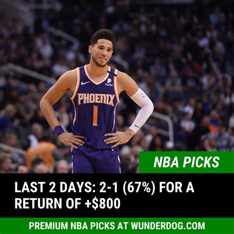 nba predictions today wunderdog.